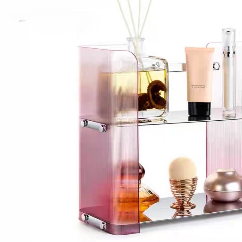 軽量高級化粧品収納ボックス、アクリル製高級大容量ドレッサース - Luxury Skincare Tools のレビューと価格