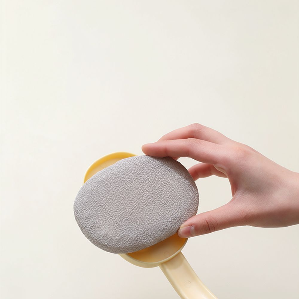 柔らかい毛のバスブラシ、長柄の背中用スクラバー、肌のクレンジ - Luxury Skincare Tools のレビューと価格