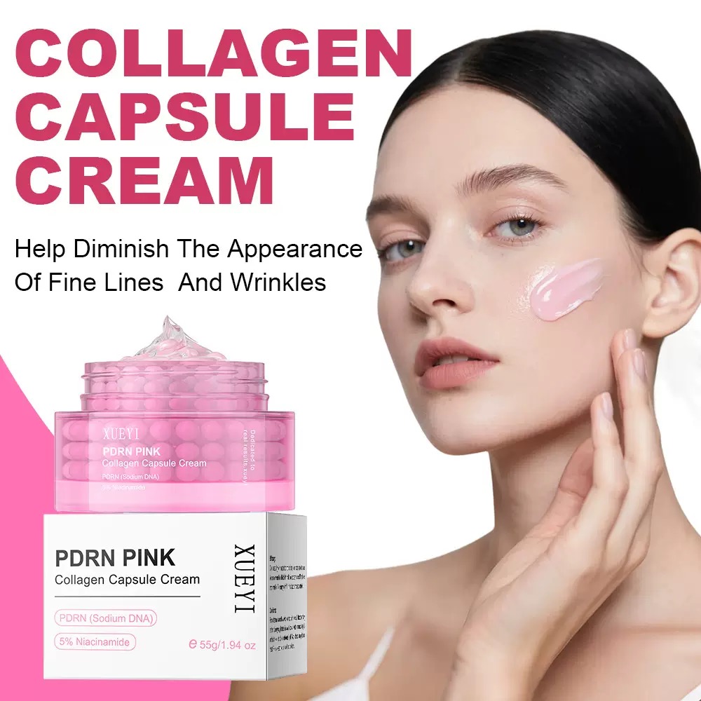 韓国製PDRNピンクコラーゲンカプセルクリーム（ナイアシンア - Luxury Skincare Brands のレビューと価格