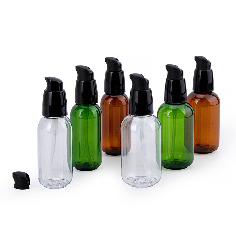高級感のある50ml・80mlのグリーン・クリア・ブラウンP - Luxury Skincare Packaging のレビューと価格